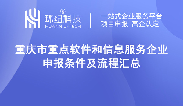 重點軟件企業(yè)申報