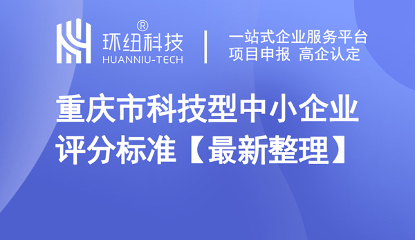 重慶市科技型中小企業評分標準