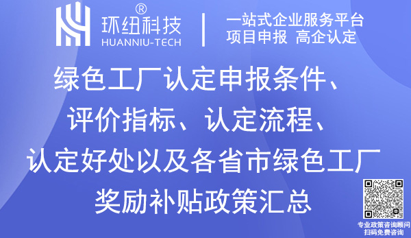 綠色工廠認定_各省市綠色工廠獎勵補貼政策